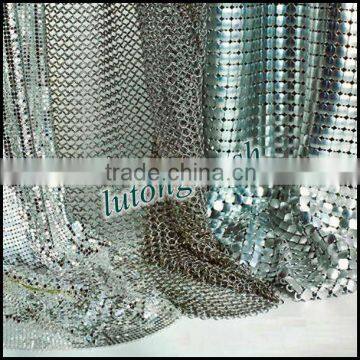 Anping Lutong mesh Glomesh Gold Metal Mesh for fabric curtain drapery