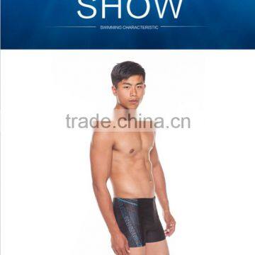CNYE Men's Tight Short Swim Trunks Swimwear With Rubber Print Mens Swimwear CN-1203 photo-2