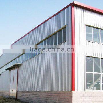 Export to Philippines galvanized metal structure warehouse