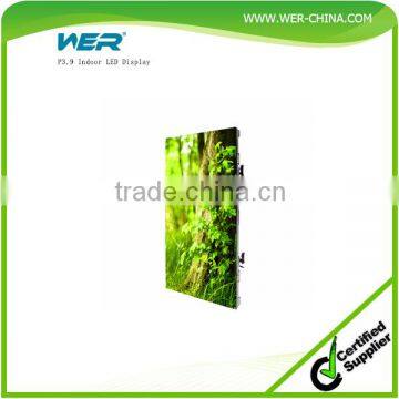 P3.91 super slim indoor rental LED display