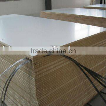 professional 18mm warm white melamine MDF board prices for exporting