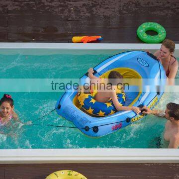 Factory Price New Design JY8801 Large Swim Spa With 3 Steps photo-4