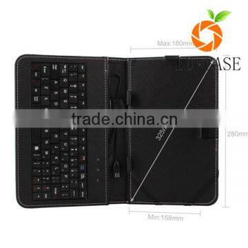 Fashionable Leather Case With Keyboard for 9.7 Inch Tablet pc for IPad photo-3