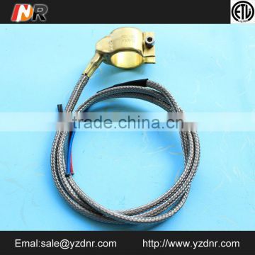 1" high watt density copper band heater