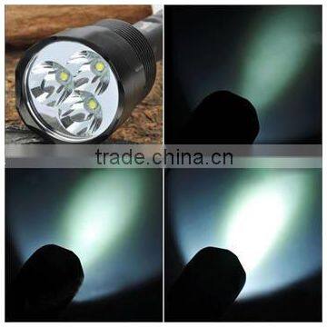 TrustFire TR-3T6 3800LM 3xCREE XM-L T6 Best LED Flashlight Torch 5-Mode 3 x 18650 photo-4