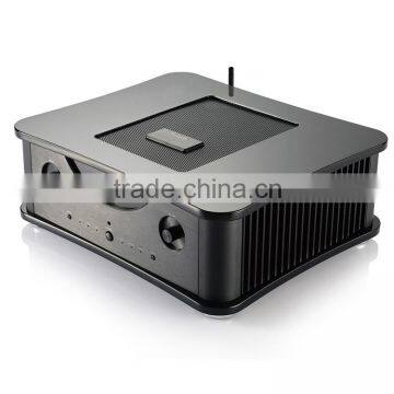 Black/Silver Sound Standard Digital Wireless Bluetooth Receiver Tube Integrated Stereo Professional pa Audio Power Amplifier photo-4