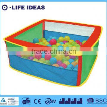 Kids pop up fabric ball pit play tent