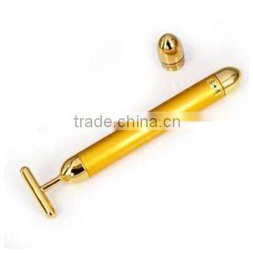 24K gold top quality cheap massager bar