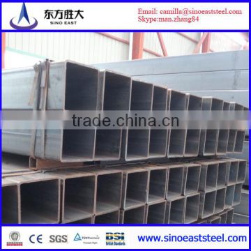 factory rectangular steel tube sizes with CE, ISO certificate