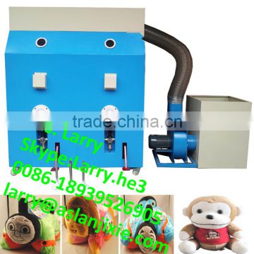 double heads fiber stuffer/fiber stuffing machine/toy making machine