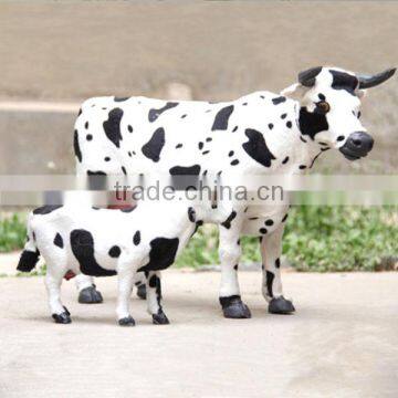 Handmade collectable holstein cows for house decoration