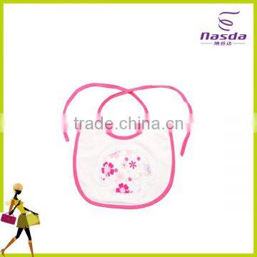 wholesale cheap promotion plain white baby boby bibs manufacturer