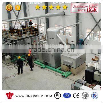 Hard Zinc Hot Galvanizing Zn Residue (Zn/Fe/Al alloy) Recovery Vacuum Distillation System