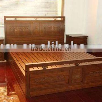 2011 Chunhong Brand Classic Antique Carven Queen Bamboo Bed