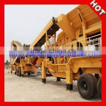 2013 Movable Stone Crushing Plant, crushing & screening plant,flexible mobile crusher plant on sale