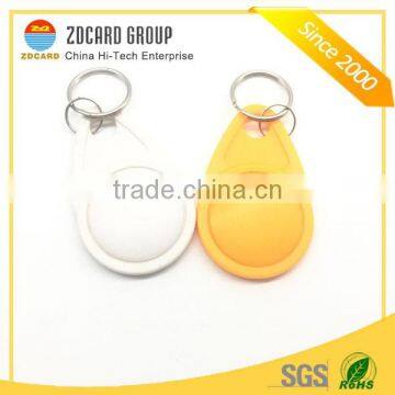 Custom Plastic TK4100,EM4100 Chip Rfid Keyfob Tag