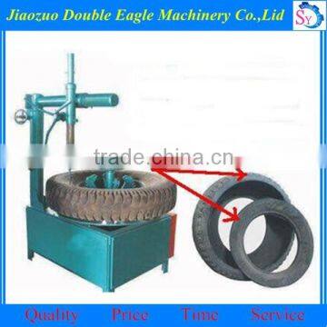 tyre removal machine block cutter waste tire cutting machine