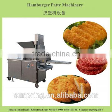 Hamburger patty making machine