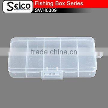 SWH0309C China Top TRANSPARENT Plastic Fishing Tackle Box