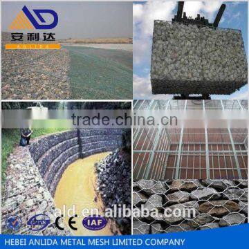 pvc coated gabion, erosion control gabion baskets