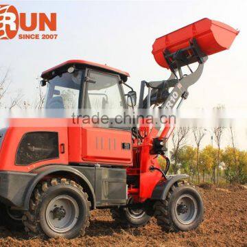 Everun Brand New Design 1 Ton Mini Front End Wheel Loader With Adjustable Pallet Forks photo-6
