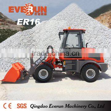 EVERUN Brand New Articulated Mini Loader With Wide Bucket