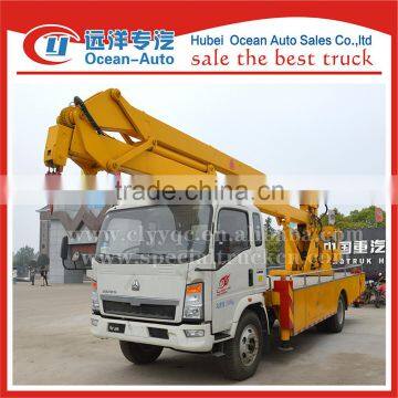 Sinotruk Chassis Driving Type 4x2 20 Meters Aerial Platform Vehicle photo-3
