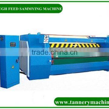 Italy Quality 3200mm Cow Leather Double Blade or Double Felt Sammying and Setting Out Machine photo-3