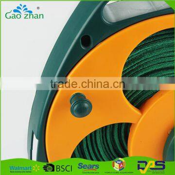 15M / 50FT Portable Pvc Garden Hose / Roll Flat Water Hose With Spray Nozzle photo-5