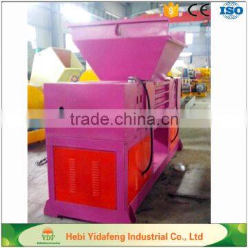 Double shaft shredder for plastic/wood