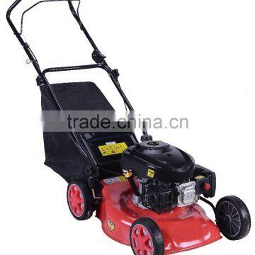 2015 hand push gasoline lawn mower with 139cc engine diplacement