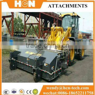 HCN BM12 5T wheel loader pick up road sweeper