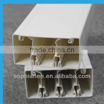2 or 3 Compartment Plastic Cable Trunking photo-2