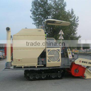 Good Machine 4LZ-3.0 Rice & Wheat Big Tank Combine Harvester photo-3