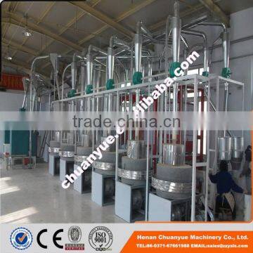 For small business--grain processing machinery for wheat flour milling