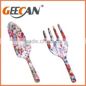 Floral Printing Garden Tool Garden Shovel 6PCS Set Garden Shovel,rake,fork photo-6