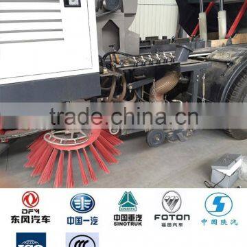 Dongfeng Road Cleaning Truck, 10 t Road Sweeper With Water Washing photo-6