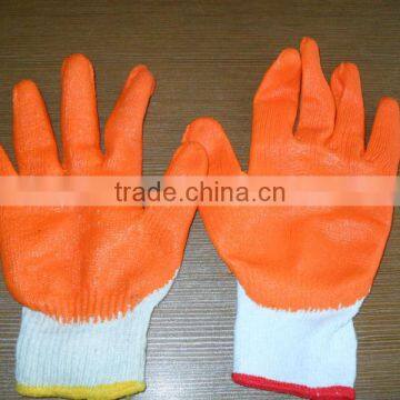 Latex Rubber Coated Palm Working Labor Gloves