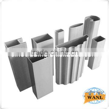 Cheap 6063 T5 aluminum profile for window and door aluminum profile section producting line
