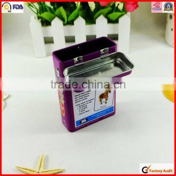 Factory Sale Rectangular Top Grade Coffee Box Tin photo-5