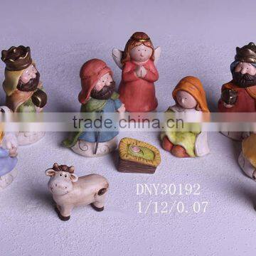 Hot selling indoor Christmas Nativity set of 11