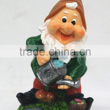 Hot selling handmake resin gnome decor