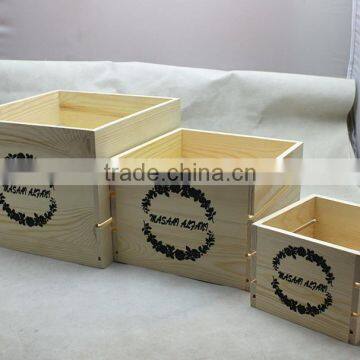 2016 Cheap Pine Wood Crate photo-3