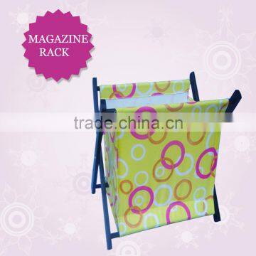 Wholesale Pine Wooden Magazine Race, Antique Wooden Newspaper Rack photo-6