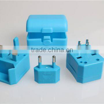 Unviersal Travel Adapter Without USB With EU/UK/AUS/US Plug Worldwide Used Multi-functional Travel Plug Socket Box photo-4