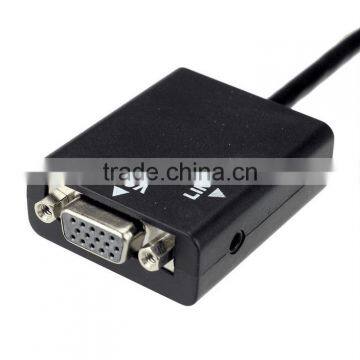 hd mi to vga with audio output cable