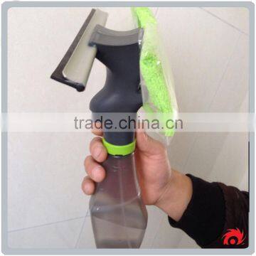 Multifunction 3 in 1window Glass Cleaning Squeegee Brush Bathroom Window Wiper photo-2