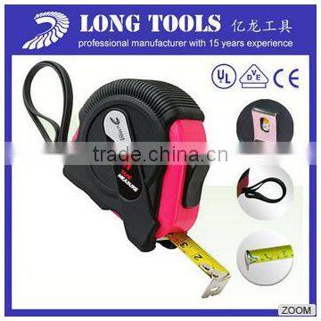 New Style 3m 5m Self-locking Carbon Steel Retractable Tape Measure Factory photo-3