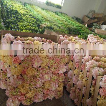 Wedding flower backdrop