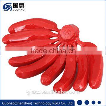 Custom Resin Red Man and Buddha Sculpture Statue photo-4